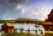  Francois  Ferriere The Old Port of Geneva china oil painting reproduction